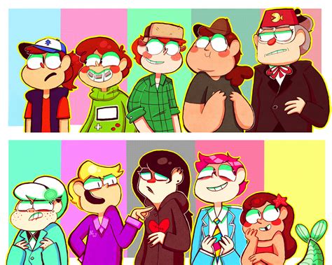 gender swap gravity falls